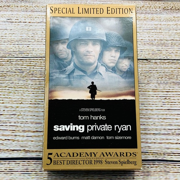 Saving Private Ryan [VHS 1998]‎ Special Limited Edition Hanks Spielberg - Picture 1 of 7